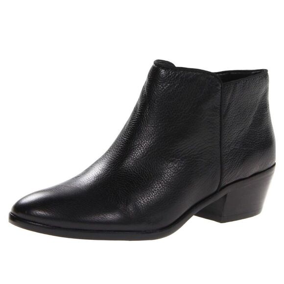 Sam Edelman Petty Leather Booties - Picture 1 of 7
